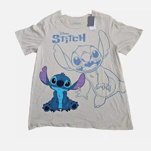 Womans Disney Stitch short sleeve graphic tee shirt